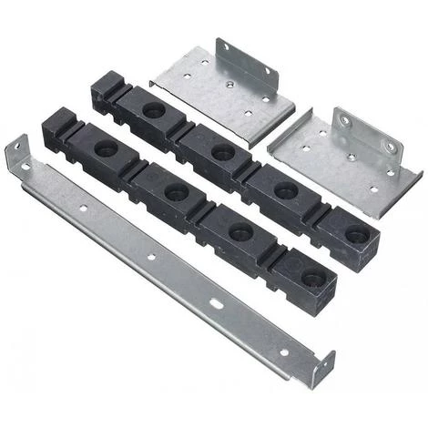 Schneider 04664 Support Jeu De Barres Horizontal - Barre 5/10 Mm - Noir 3 Schneider 04664 Support Jeu De Barres Horizontal - Barre 5/10 Mm - Noir