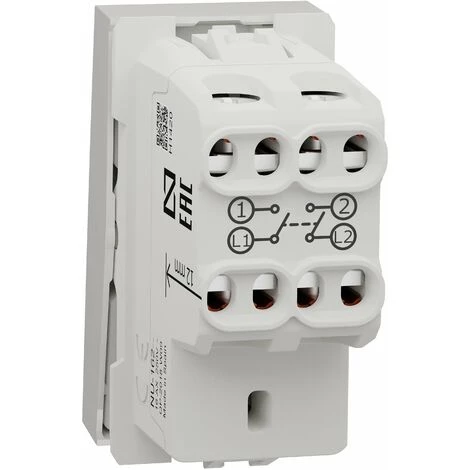 SCHNEIDER Unica - Interrupteur Bipolaire - 16A - 1 Mod - Blanc - Méca Seul 4 SCHNEIDER Unica - Interrupteur Bipolaire - 16A - 1 Mod - Blanc - Méca Seul – Image 2