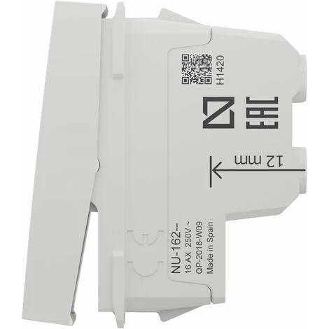 SCHNEIDER Unica - Interrupteur Bipolaire - 16A - 1 Mod - Blanc - Méca Seul 7 SCHNEIDER Unica - Interrupteur Bipolaire - 16A - 1 Mod - Blanc - Méca Seul – Image 5