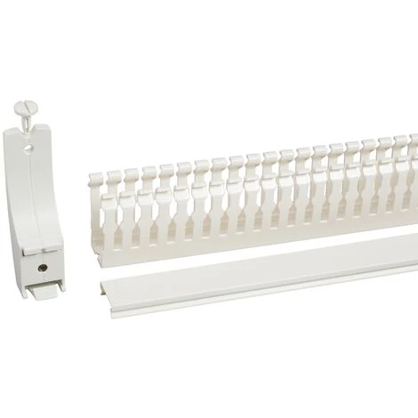 SCHNEIDER 4 Goulottes Horizontales Longueur 450 Mm + Supports - 04257 3 SCHNEIDER 4 Goulottes Horizontales Longueur 450 Mm + Supports - 04257