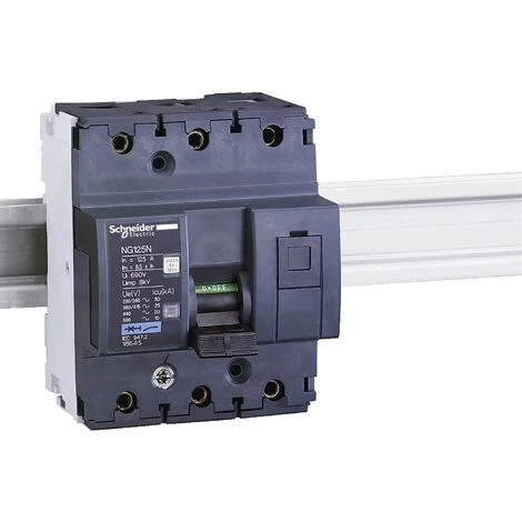 SCHNEIDER Disjoncteur Modulaire Multi 9 NG125N 3 Pôles 80 A Courbe D - 18669 3 SCHNEIDER Disjoncteur Modulaire Multi 9 NG125N 3 Pôles 80 A Courbe D - 18669
