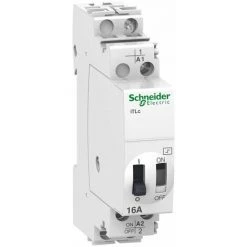 SCHNEIDER Acti9, ITLc Télérupteur à Commande Centralisée16A 1NO 230...240VCA 50-60Hz - A9C33811