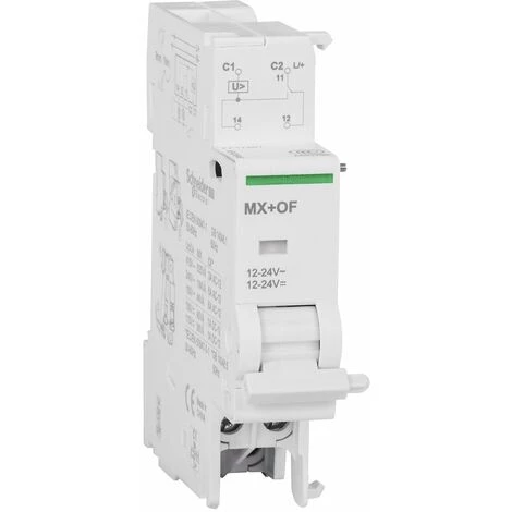 SCHNEIDER Déclencheur à émission De Tension MX + OF 12 / 24VCA-CC 3A 415VCA - 6A 240VCA - A9N26948 3 SCHNEIDER Déclencheur à émission De Tension MX + OF 12 / 24VCA-CC 3A 415VCA - 6A 240VCA - A9N26948