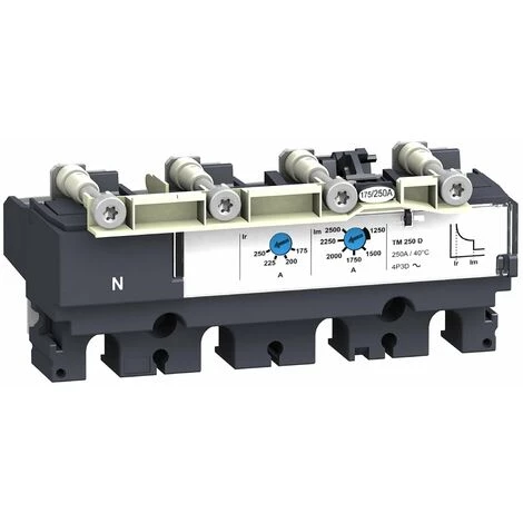 SCHNEIDER DECLENCHEUR TM160D 4P3D POUR DISJONCTEUR NSX160/250 - LV430440 3 SCHNEIDER DECLENCHEUR TM160D 4P3D POUR DISJONCTEUR NSX160/250 - LV430440