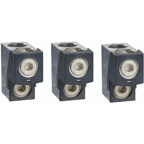 SCHNEIDER 3 BORNES 2X 35-240MM*2 SEP PHASES ACCESSOIRE DISJONCTEUR NSX400/630 INV/INS - LV432481 3 SCHNEIDER 3 BORNES 2X 35-240MM*2 SEP PHASES ACCESSOIRE DISJONCTEUR NSX400/630 INV/INS - LV432481
