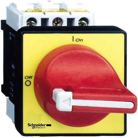 SCHNEIDER Interrupteursectionneur VCD 3P 690 V 32 A Poignée Rouge Cadenassable - VCD1 3 SCHNEIDER Interrupteursectionneur VCD 3P 690 V 32 A Poignée Rouge Cadenassable - VCD1