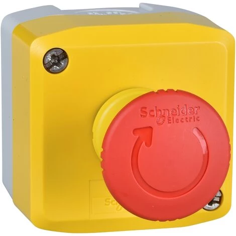 SCHNEIDER Harmony Boite Jaune 1 Arrêt D'urgence Rouge Ø40 Tourner Pour Déverrouiller 1O - XALK178 3 SCHNEIDER Harmony Boite Jaune 1 Arrêt D'urgence Rouge Ø40 Tourner Pour Déverrouiller 1O - XALK178
