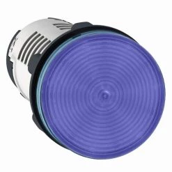 SCHNEIDER Harmony Voyant Rond - Ø22 - Bleu - LED Intégrée - 230V - - XB7EV06MP