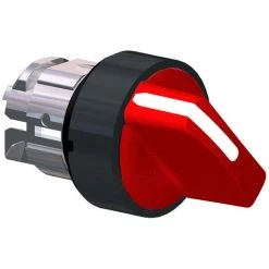 SCHNEIDER Harmony Tête De Bouton Tournant Lumineux - 2 Positions Ø22- Rouge - ZB4BK12437