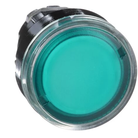 SCHNEIDER Harmony Tête De Bouton Poussoir Lumineux - Ø22 - Vert - Pour BA9s - ZB4BW33 3 SCHNEIDER Harmony Tête De Bouton Poussoir Lumineux - Ø22 - Vert - Pour BA9s - ZB4BW33