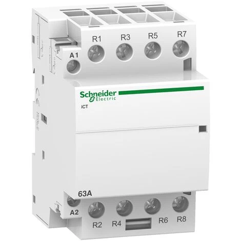 SCHNEIDER Acti9, ICT Contacteur 63A 4NF 220...240VCA 50Hz - A9C20867 3 SCHNEIDER Acti9, ICT Contacteur 63A 4NF 220...240VCA 50Hz - A9C20867