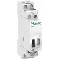 SCHNEIDER Acti9, ITLs Télérupteur Avec Signal. à Distance 16A NO 230.240VCA 110VCC 50-60Hz - A9C32811