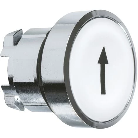 SCHNEIDER Harmony Tête De Bouton Poussoir - Ø22 - Blanc - Flèche Haute - ZB4BA334 3 SCHNEIDER Harmony Tête De Bouton Poussoir - Ø22 - Blanc - Flèche Haute - ZB4BA334