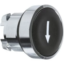 SCHNEIDER Harmony Tête De Bouton Poussoir - Ø22 - Noir - Flèche Haute - ZB4BA335