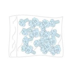 SCHNEIDER Vis (20) + écrous à Oreilles Pour Ossature - 08921