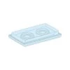 SCHNEIDER Plaque Passe-câbles Avec 2 Pré-perçages - 08899 -SCHNEIDER Soldes 12590946 1