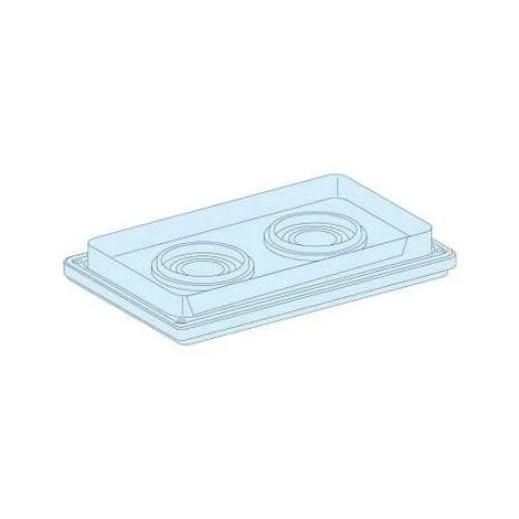 SCHNEIDER Plaque Passe-câbles Avec 2 Pré-perçages - 08899 3 SCHNEIDER Plaque Passe-câbles Avec 2 Pré-perçages - 08899