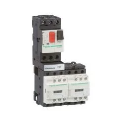 SCHNEIDER Démarreur Combiné 2 Sens De Marche - TeSys GV2-DM - 9..14 A - 24 V CC - GV2DM216BD