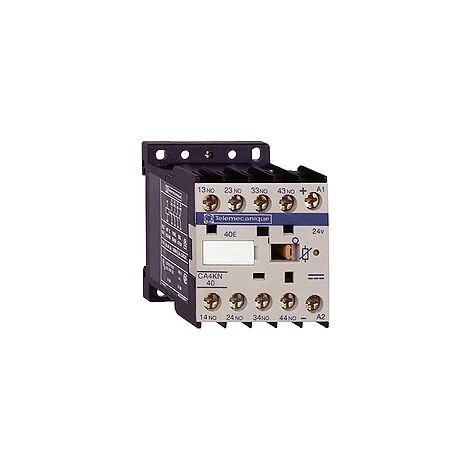 SCHNEIDER Contacteur CA4K 3 F Plus 1 O Instantané 10 A 24 V CC - CA4KN31BW3 3 SCHNEIDER Contacteur CA4K 3 F Plus 1 O Instantané 10 A 24 V CC - CA4KN31BW3