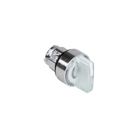 SCHNEIDER Harmony Tête De Bouton Tournant Lumineux - 3 Positions Ø22 - Blanc - ZB4BK1513 3 SCHNEIDER Harmony Tête De Bouton Tournant Lumineux - 3 Positions Ø22 - Blanc - ZB4BK1513
