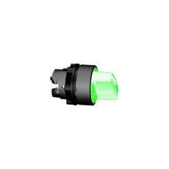 SCHNEIDER Harmony Tête De Bouton Tournant Lumineux - 3 Positions Ø22 - Vert - ZB5AK1333