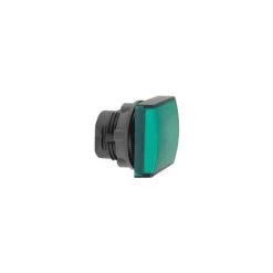 SCHNEIDER Harmony Tête Pour Voyant - Ø22 - Carré - Cabochon Lisse Vert - ZB5CV033