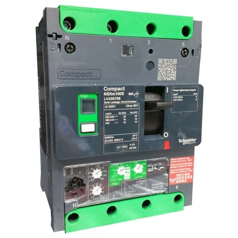 Disjoncteur à Boîtier Moulé Schneider 160A NSXM 16KA 4P LV426708 3 Disjoncteur à Boîtier Moulé Schneider 160A NSXM 16KA 4P LV426708