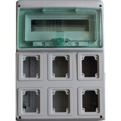 Tableau Industriel Schneider 12 Modules Pour 6 Prises Encastrées 10366