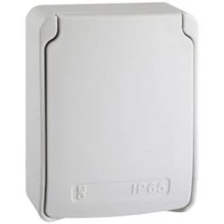 Prise Schneider Encastrée 2 Prises Bivalentes 2P+E 230V 81139