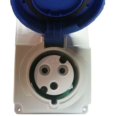 Prise Verticale à Verrouillage Schneider 2X32A+E 220V IP65 82092 4 Prise Verticale à Verrouillage Schneider 2X32A+E 220V IP65 82092 – Image 2