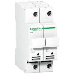 Porte-fusible Schneider 2P 32A 10.3X38 2 Modules A9N15651