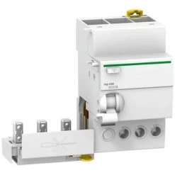 Verrouillage Différentiel Schneider 3P 25A 30mA AC 3 Modules A9Q41325