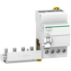 Blocage Différentiel Schneider 4P 25A 300mA A 3 Modules A9Q54425