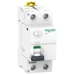 Schneider Pure Residual Current Device 2P 25A 30MA AC 2 Modules A9R41225