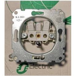 Schneider MTN285100 Prise 2P+T 16A Bornes Auto - Fixation Vis Et Griffes - Gris