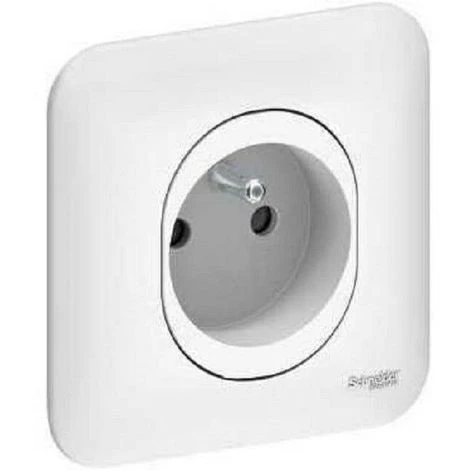 Lot De 25 Prises De Courant 2P+T 16A Avec Plaque Schneider Ovalis Blanc S260059 3 Lot De 25 Prises De Courant 2P+T 16A Avec Plaque Schneider Ovalis Blanc S260059