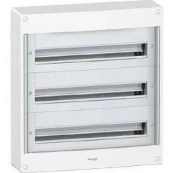 Coffret électrique Saillie 3 Rangées 24 Modules Pragma Schneider PRA10267W