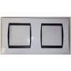 Schneider ALB85002 Plaque Double Alvaïs - Blanc 2 Schneider ALB85002 Plaque Double Alvaïs - Blanc -SCHNEIDER Soldes 16641601 1