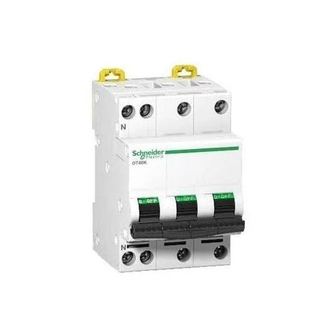 Schneider A9N21118 Disjoncteur 3P+N 40A Prodis DT40K PDC Courbe C - Blanc 3 Schneider A9N21118 Disjoncteur 3P+N 40A Prodis DT40K PDC Courbe C - Blanc