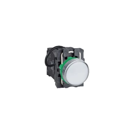 SCHNEIDER Harmony XB5 - Voyant Lumineux DEL - Ø22 - Blanc - Alim Transfo 400V - Vis étrier - XB5AV5B1 3 SCHNEIDER Harmony XB5 - Voyant Lumineux DEL - Ø22 - Blanc - Alim Transfo 400V - Vis étrier - XB5AV5B1