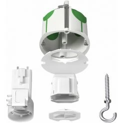 Boite Point De Centre DCL Etanche Schneider Electric MULTIFIX AIR Avec Douille Et Couvercle Affleurant