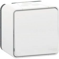 SCHNEIDER Va Et Vient Lumineux LED Gris Saillie Mureva Styl IP55 IK08 - Gris 9 SCHNEIDER Va Et Vient Lumineux LED Gris Saillie Mureva Styl IP55 IK08 - Gris -SCHNEIDER Soldes 22785849 4