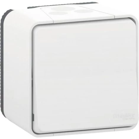 SCHNEIDER Va Et Vient Lumineux LED Gris Saillie Mureva Styl IP55 IK08 - Gris 6 SCHNEIDER Va Et Vient Lumineux LED Gris Saillie Mureva Styl IP55 IK08 - Gris – Image 4