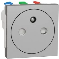 SCHNEIDER Double Prise De Courant 2P+T Goul Connexion Rapide Blanc Unica - Blanc 9 SCHNEIDER Double Prise De Courant 2P+T Goul Connexion Rapide Blanc Unica - Blanc -SCHNEIDER Soldes 22785946 3