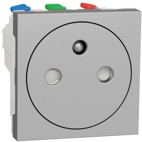 SCHNEIDER Triple Prise De Courant 2P+T Spéciale Goulotte Blanc Unica - Blanc 5 SCHNEIDER Triple Prise De Courant 2P+T Spéciale Goulotte Blanc Unica - Blanc – Image 3