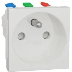 SCHNEIDER Triple Prise De Courant 2P+T Spéciale Goulotte Blanc Unica - Blanc 10 SCHNEIDER Triple Prise De Courant 2P+T Spéciale Goulotte Blanc Unica - Blanc -SCHNEIDER Soldes 22787219 4