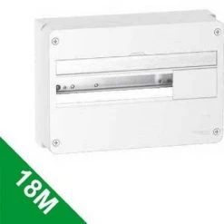 Coffret électrique 18 Modules 1 Rangée Schneider R9H18401