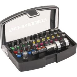 SCHNEIDER COFFRET DE 32 EMBOUTS MAGNETIQUES AUTOMATIQUE VISSEUSE S50602