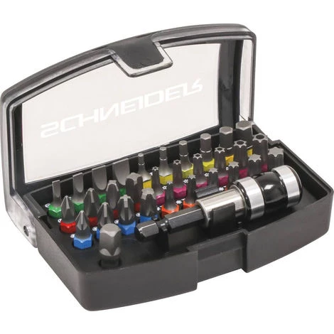 SCHNEIDER COFFRET DE 32 EMBOUTS MAGNETIQUES AUTOMATIQUE VISSEUSE S50602 3 SCHNEIDER COFFRET DE 32 EMBOUTS MAGNETIQUES AUTOMATIQUE VISSEUSE S50602