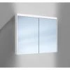 Schneider O-Line Armoire De Toilette LED 015 90/2/LED, 2 Portes, éclairage En Haut, Exécution: Norme UE/corps Blanc - 165.090.02.02 2 Schneider O-Line Armoire De Toilette LED 015 90/2/LED, 2 Portes, éclairage En Haut, Exécution: Norme UE/corps Blanc - 165.090.02.02 -SCHNEIDER Soldes 25062462 1